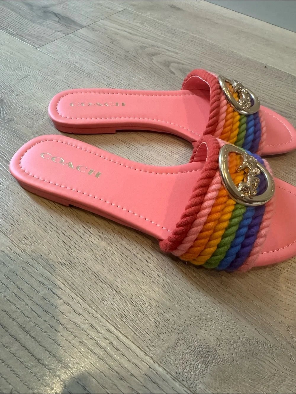Coach “Jolie” Rope Slide Sandal - Picture 3 of 6